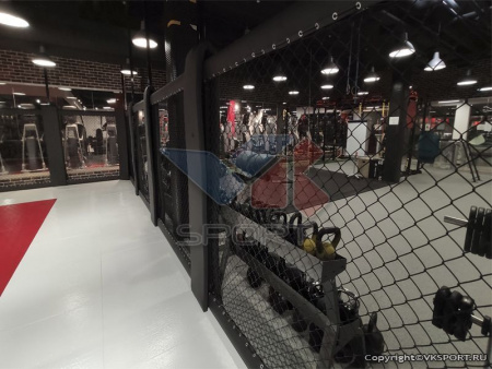 Имитация клетки MMA для защиты стен, высота 1,8 м.
